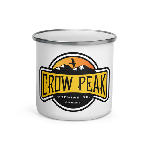 Crow Peak Enamel Mug