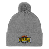 Pom-Pom Crow Peak Beanie