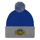 Pom-Pom Crow Peak Beanie